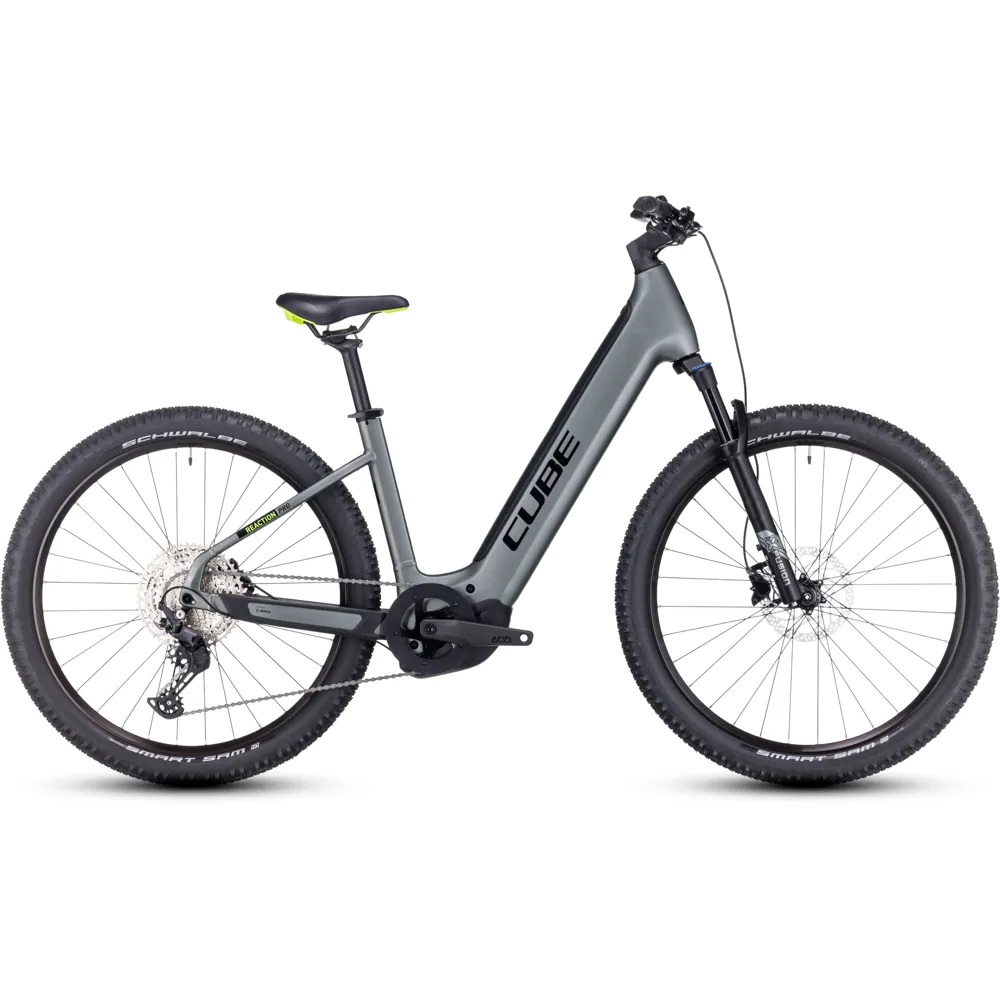 uPRISE Bikes Cube Reaction Hybrid Pro 625 27.5 2024 Easy Entry E-MTB - FlashGrey | Price match, 365 day return s, 18-Month Warranty, Finance Available & Free UK Delivery
