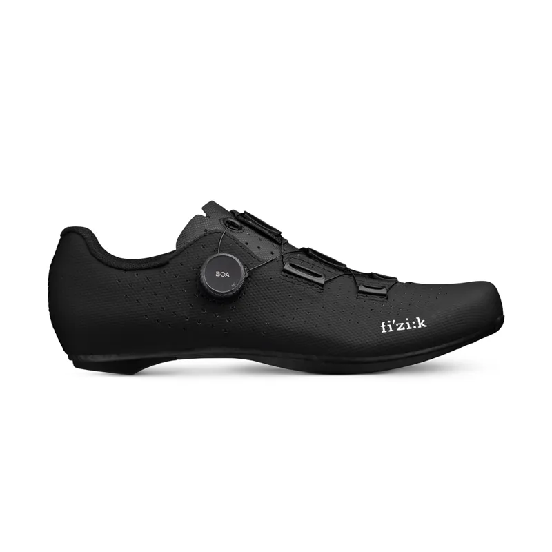 Fizik Tempo Decos Carbon Wide Road Cycling Shoes - Black-6