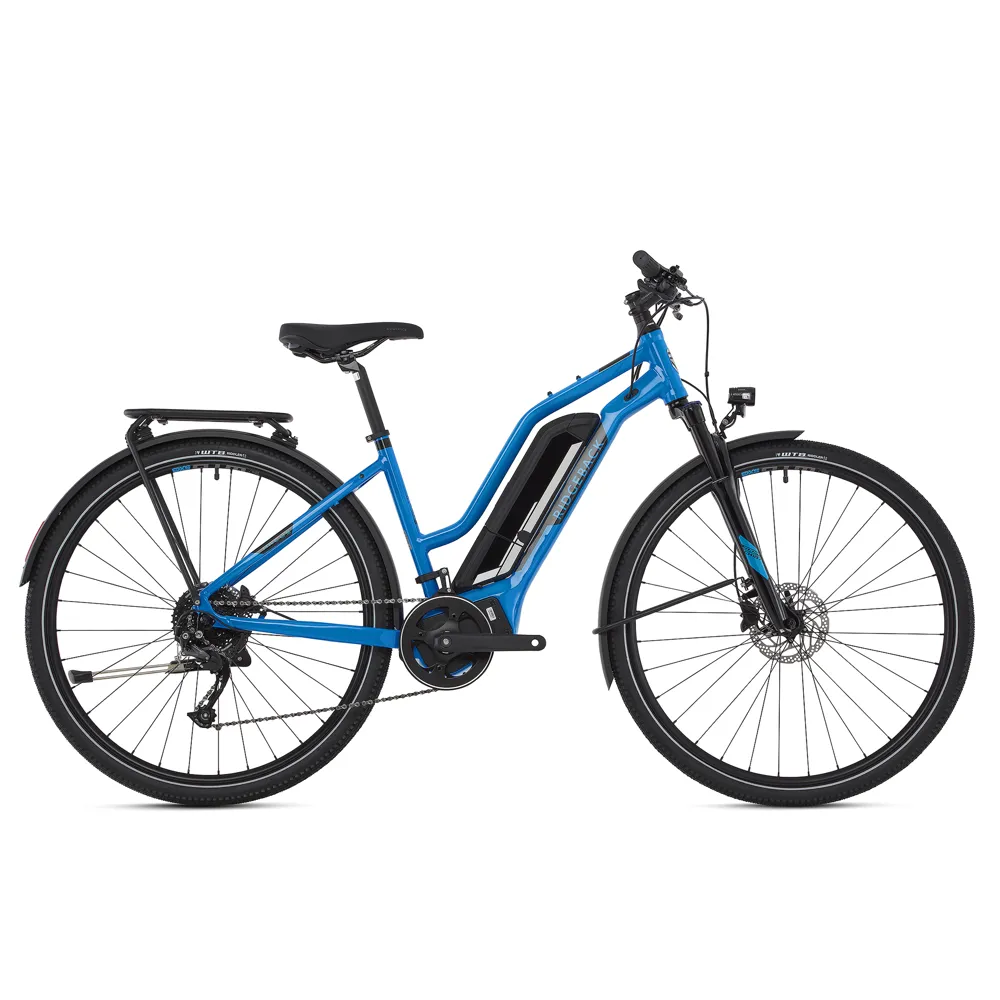 uPRISE Bikes Ridgeback Arcus 2 Open Frame 2025 Electric Urban Bike - Blue | Price match, 365 day return s, 18-Month Warranty, Finance Available & Free UK Delivery