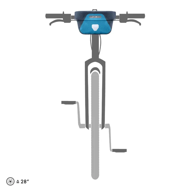 Ortlieb Ultimate Six Plus Handlebar Bag - 5 Litre - Dusk Blue/Denim-4