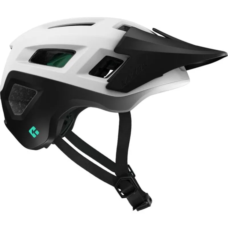 Lazer Coyote KinetiCore MTB Helmet - Matt White/Black