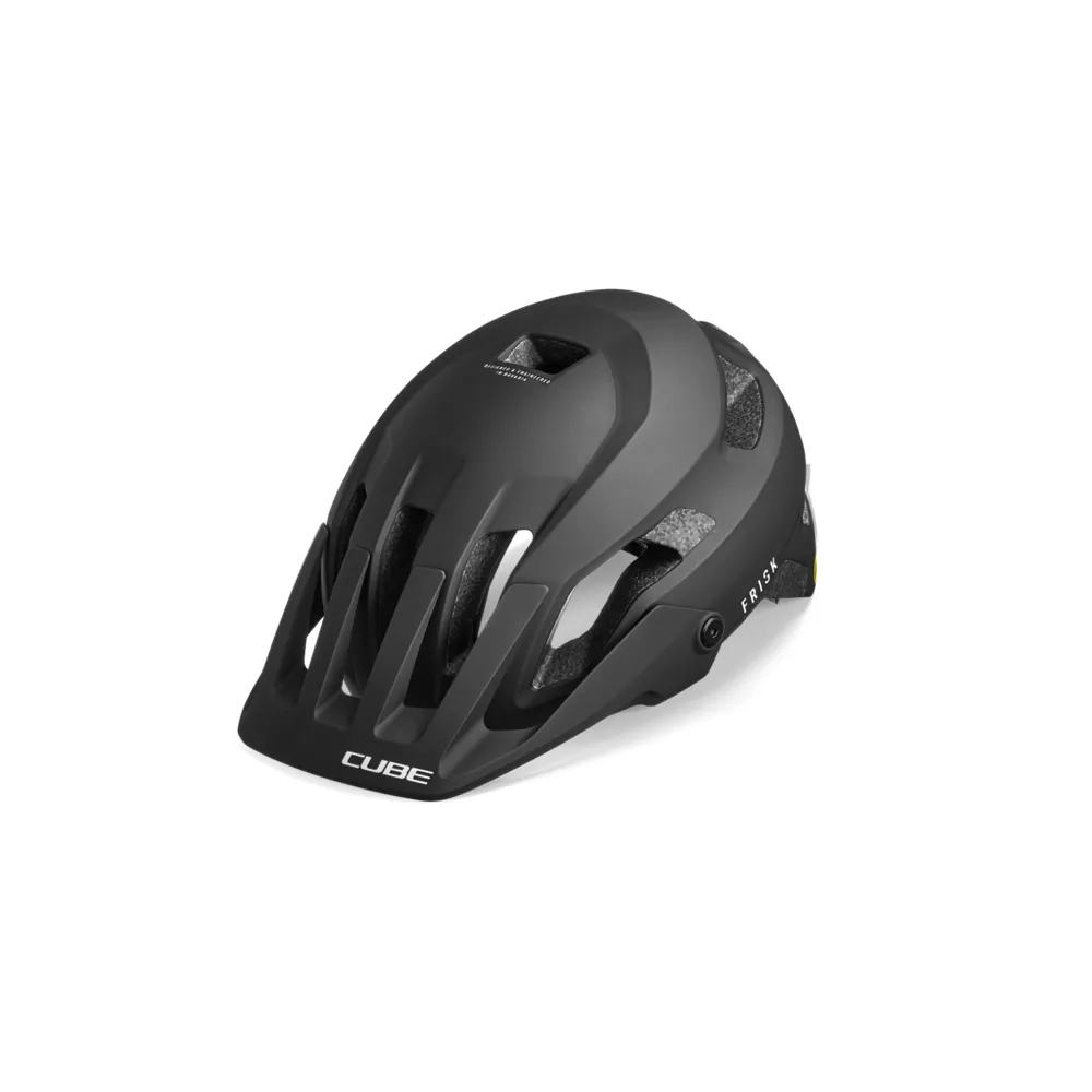 uPRISE Bikes Cube Frisk MIPS MTB Helmet - Black | Price match, 365 day return s, 18-Month Warranty, Finance Available & Free UK Delivery