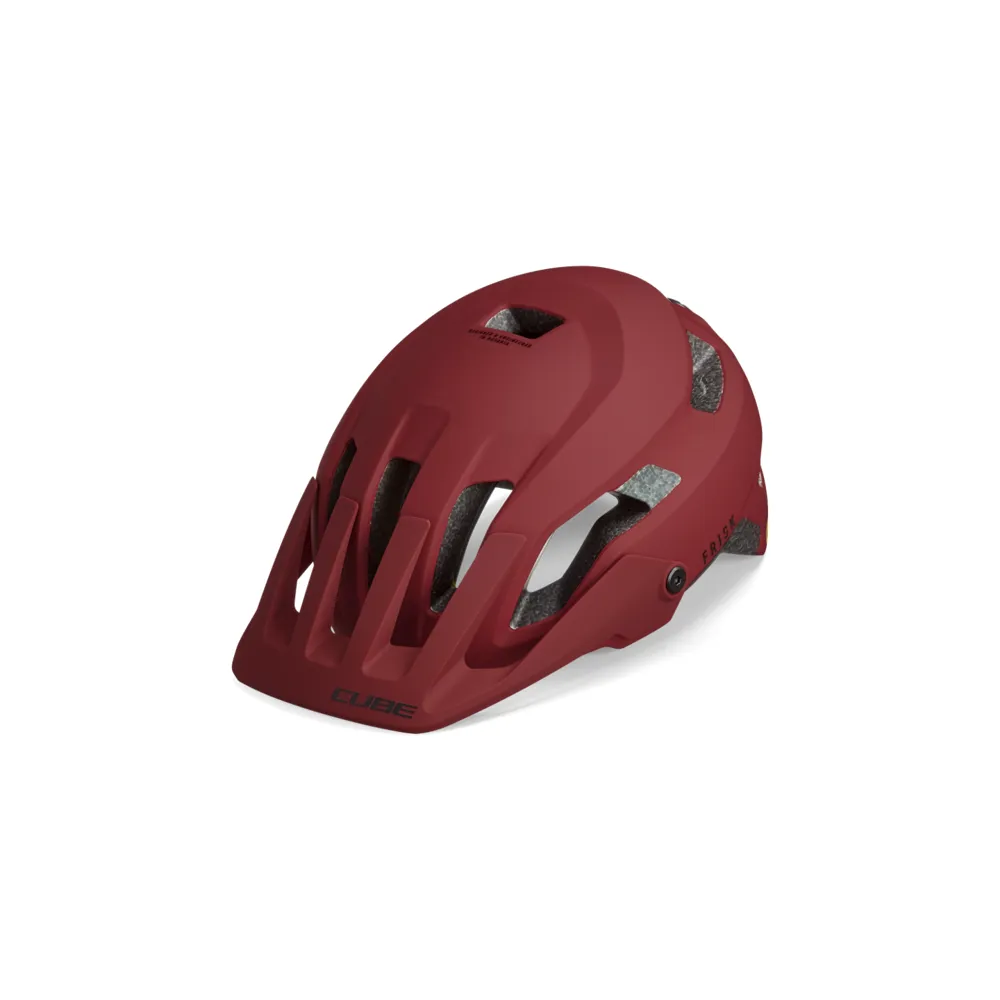 uPRISE Bikes Cube Frisk MIPS MTB Helmet - Red | Price match, 365 day return s, 18-Month Warranty, Finance Available & Free UK Delivery