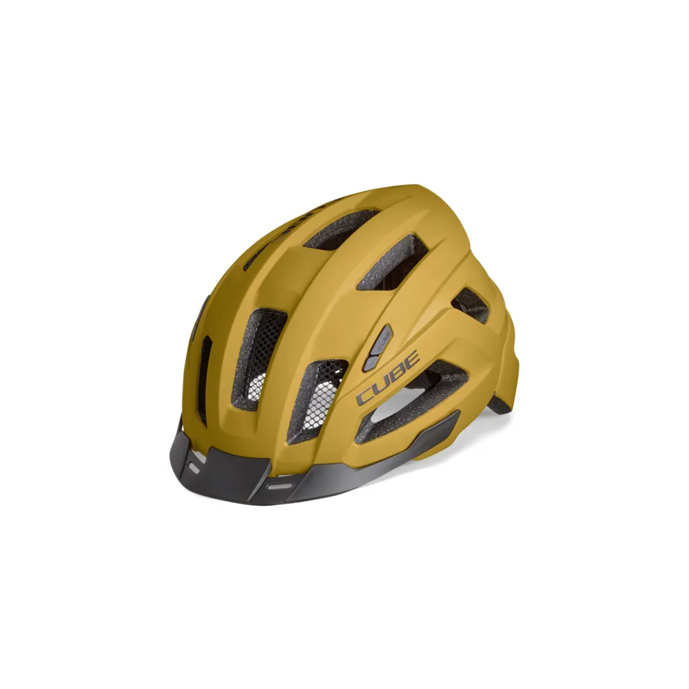 uPRISE Bikes Cube Cinity Urban Helmet - Curry | Price match, 365 day return s, 18-Month Warranty, Finance Available & Free UK Delivery