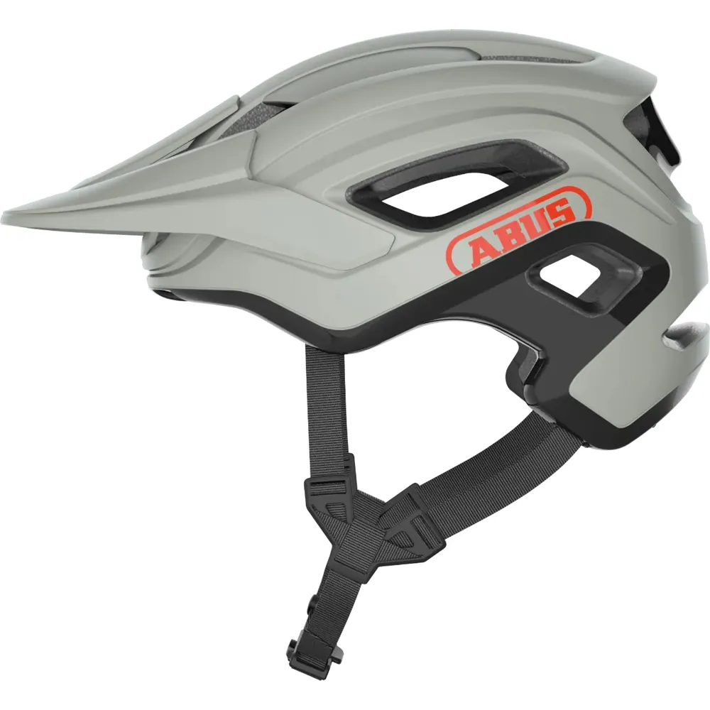 uPRISE Bikes Abus Cliffhanger MTB Helmet - Chalk Grey | Price match, 365 day return s, 18-Month Warranty, Finance Available & Free UK Delivery