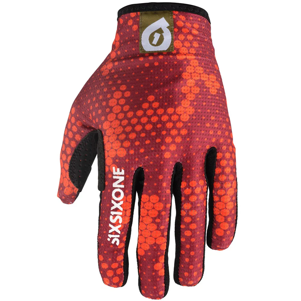 uPRISE Bikes Sixsixone SixSixOne Comp Long Finger Gloves - Digi Orange | Price match, 365 day return s, 18-Month Warranty, Finance Available & Free UK Delivery