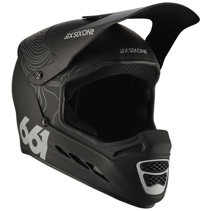 SixSixOne Reset MIPS Full Face Helmet - Contour Black