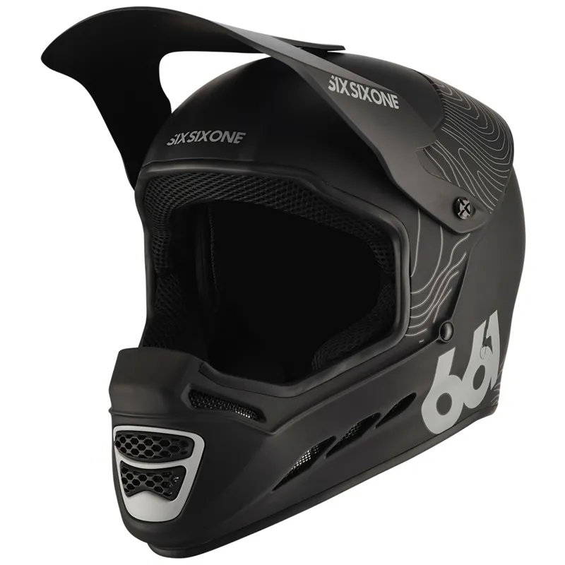 SixSixOne Reset MIPS Full Face Helmet - Contour Black-6