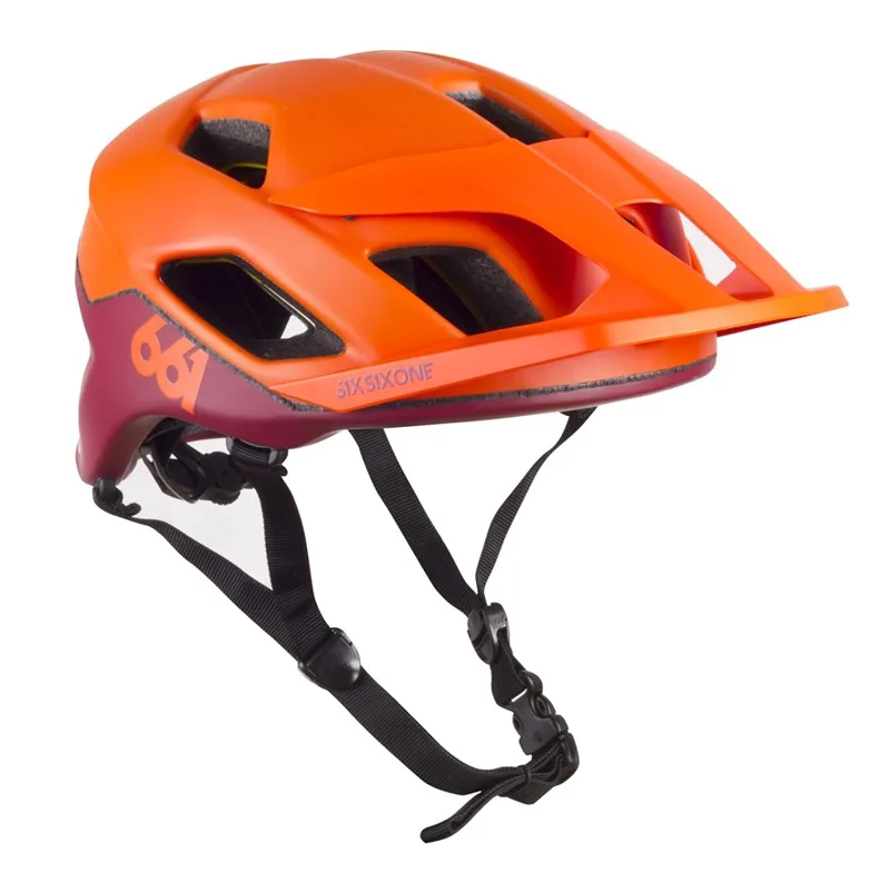 SixSixOne Crest MIPS MTB Helmet - Orange