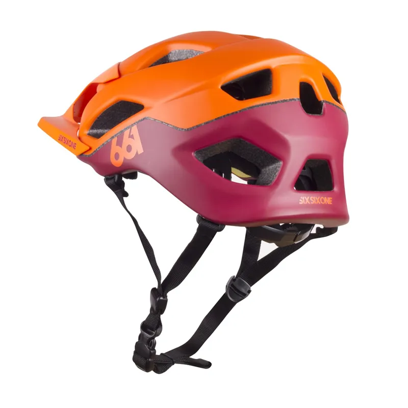 SixSixOne Crest MIPS MTB Helmet - Orange-4