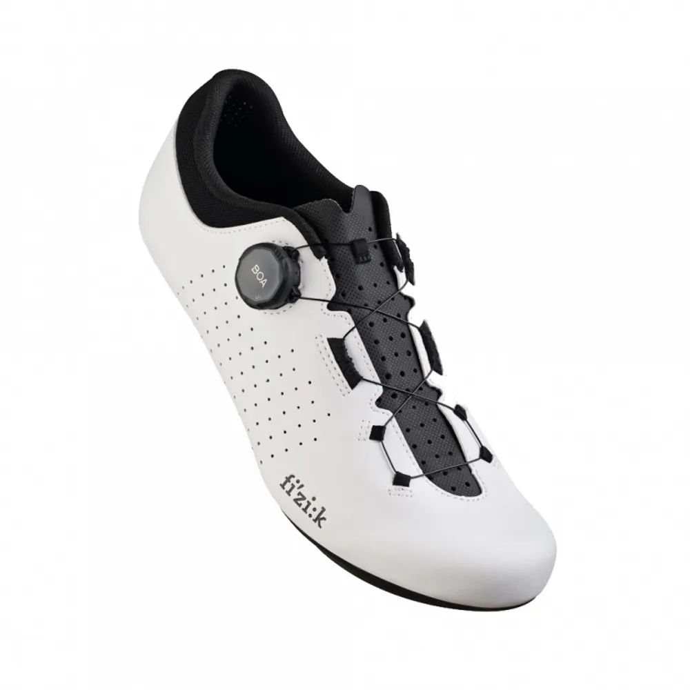 uPRISE Bikes Fizik Vento Omna Road Shoes - White/Black | Price match, 365 day return s, 18-Month Warranty, Finance Available & Free UK Delivery