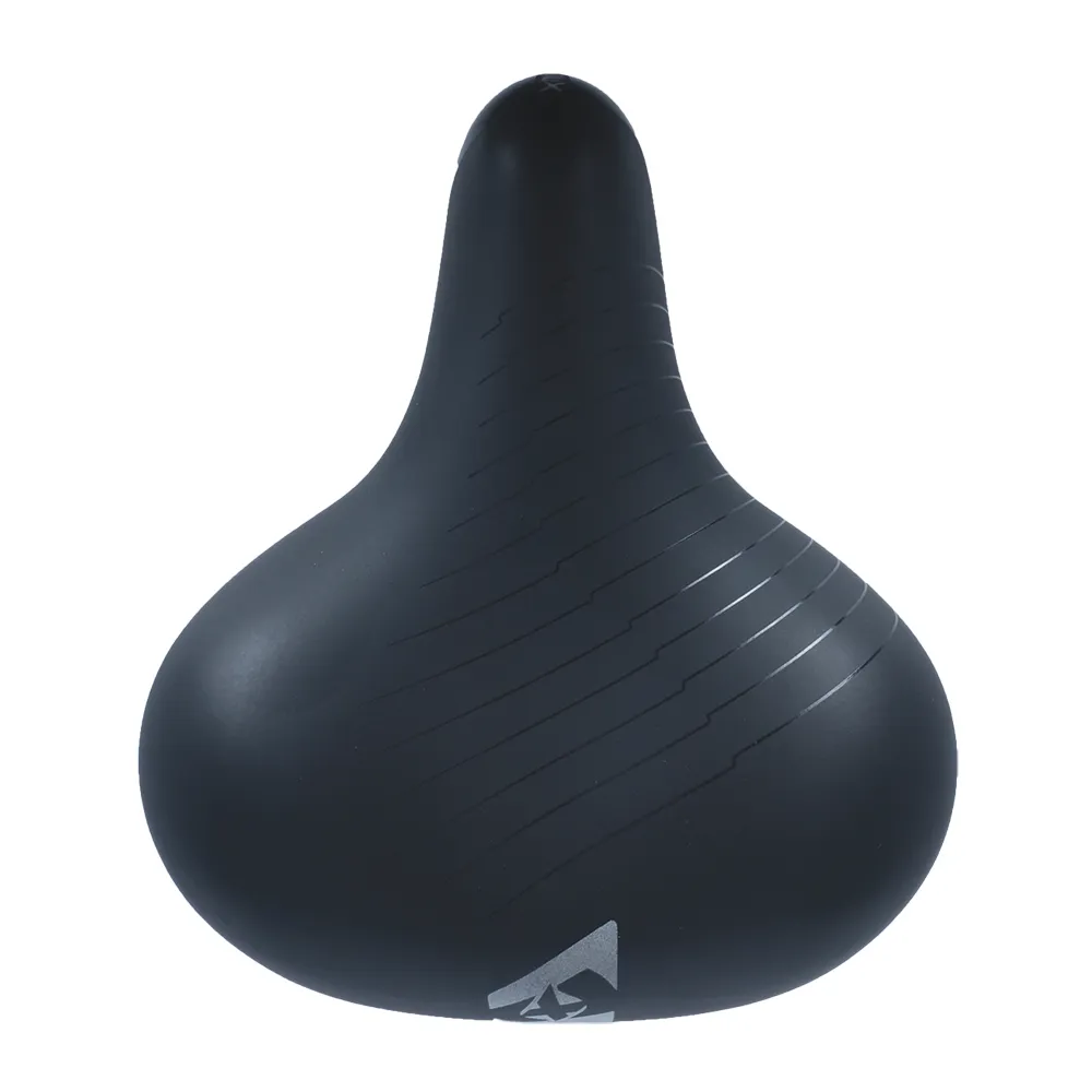 uPRISE Bikes Oxford Contour Flex Unisex Comfort Saddle - Black | Price match, 365 day return s, 18-Month Warranty, Finance Available & Free UK Delivery