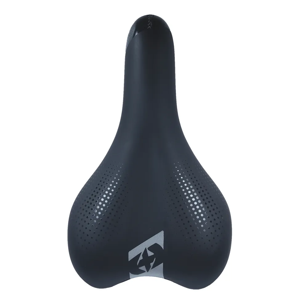 uPRISE Bikes Oxford Contour Relax Men's Comfort Saddle - Black | Price match, 365 day return s, 18-Month Warranty, Finance Available & Free UK Delivery