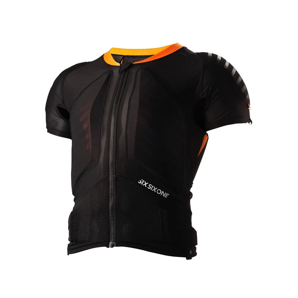 uPRISE Bikes Sixsixone SixSixOne Evo Compression Men's Short Sleeve Jacket - Black | Price match, 365 day return s, 18-Month Warranty, Finance Available & Free UK Delivery