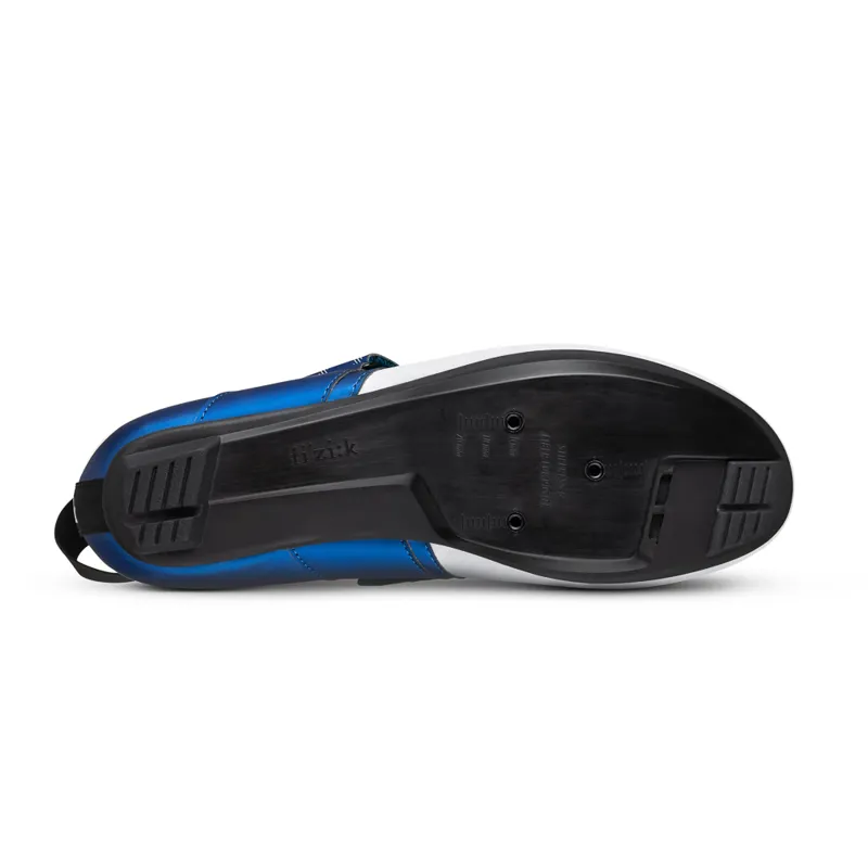 Fizik Transiro Hydra Triathlon Shoes - White/Blue-2