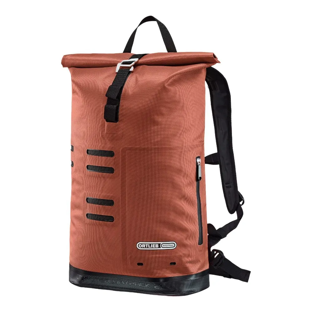 uPRISE Bikes Ortlieb Commuter Daypack City Backpack - 21 Litre - Rooibos | Price match, 365 day return s, 18-Month Warranty, Finance Available & Free UK Delivery