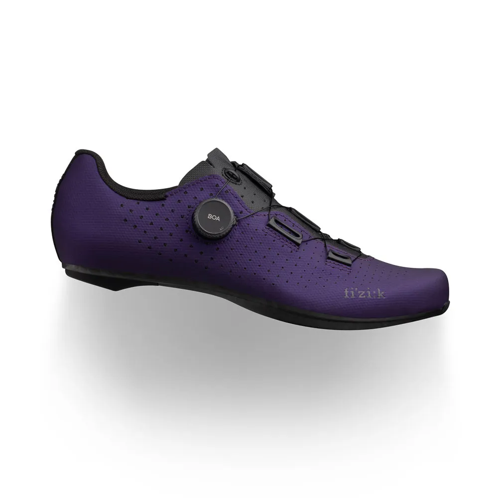uPRISE Bikes Fizik Tempo Decos Road Cycling Shoes - Purple/Black | Price match, 365 day return s, 18-Month Warranty, Finance Available & Free UK Delivery