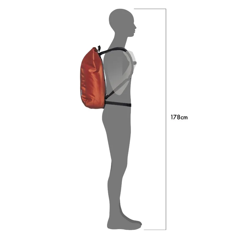 Ortlieb Velocity PS Backpack - 23 Litre - Rooibos-4