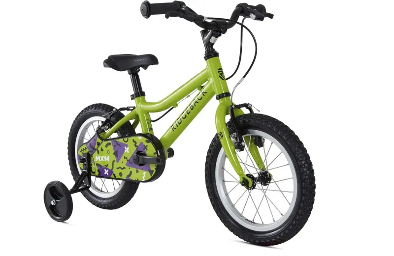 Ridgeback MX14 14 Inch 2025 Kids Bike - Green-1
