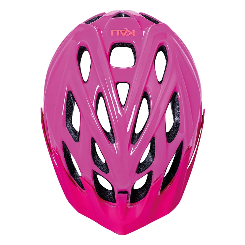 Kali Chakra Youth MTB Helmet - 52-57cm - Solid Gloss Rasberry-1