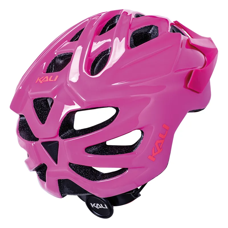 Kali Chakra Youth MTB Helmet - 52-57cm - Solid Gloss Rasberry-2