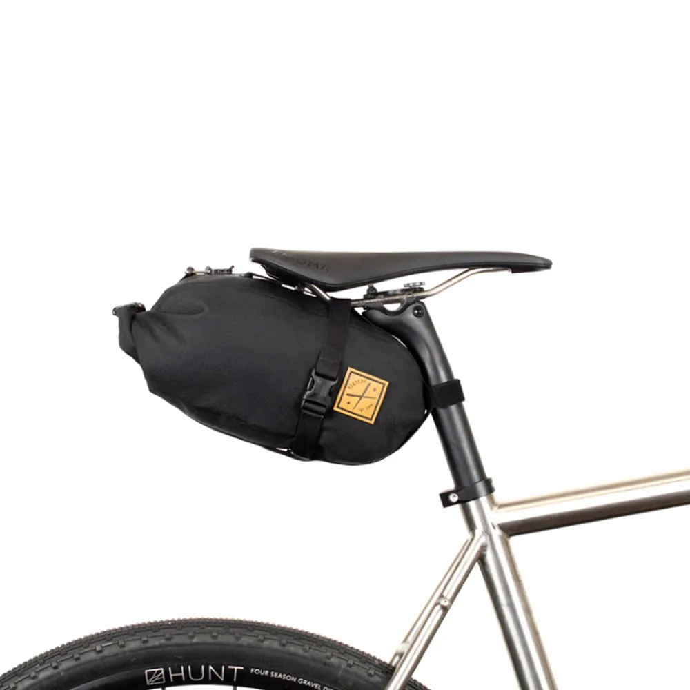 uPRISE Bikes Restrap Saddle Pack - 4.5L - Black | Price match, 365 day return s, 18-Month Warranty, Finance Available & Free UK Delivery