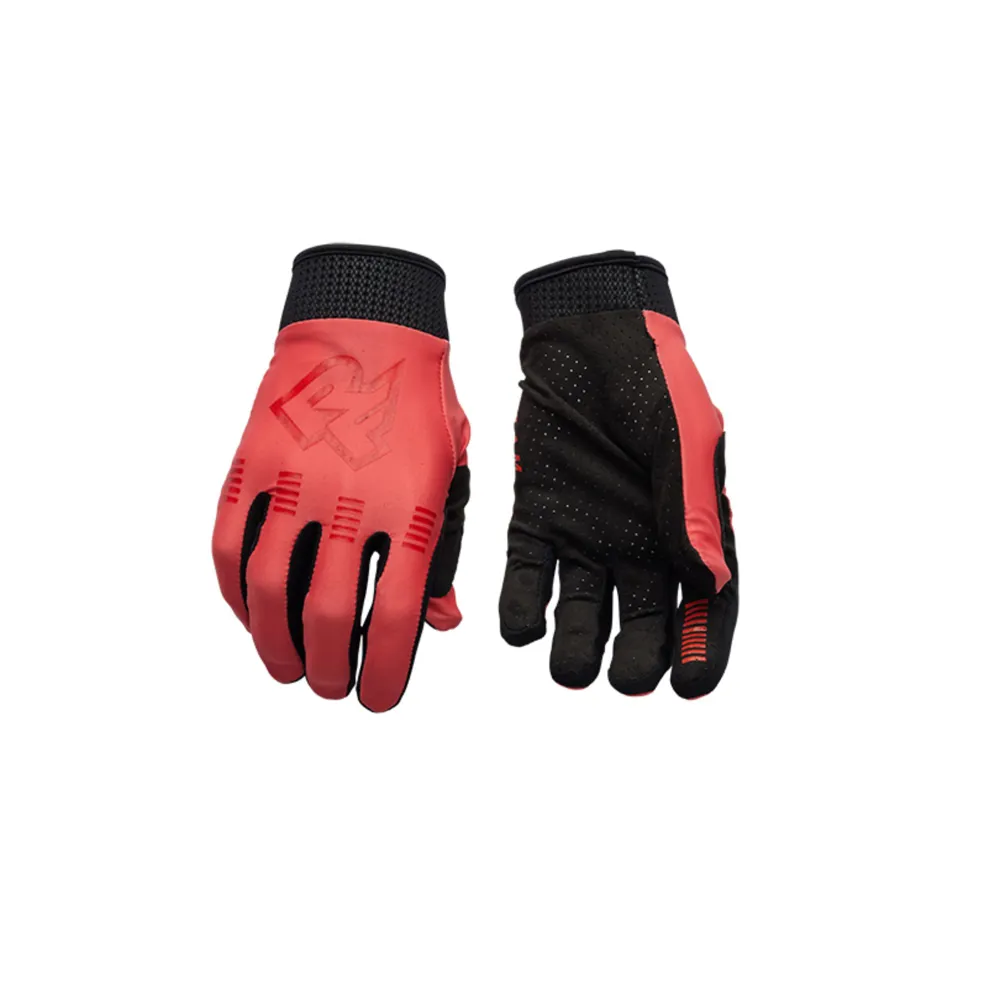 uPRISE Bikes Race Face Roam Long Finger Gloves - Coral | Price match, 365 day return s, 18-Month Warranty, Finance Available & Free UK Delivery