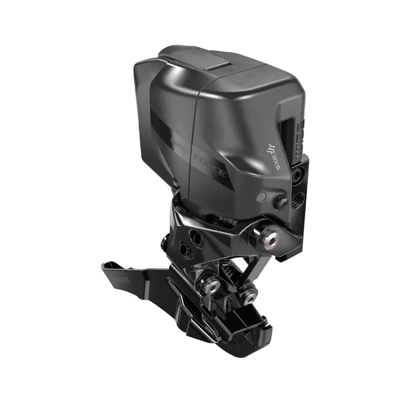 SRAM Force AXS D2 Braze-On Wide Wireless Front Derailleur - Unicorn Grey-1