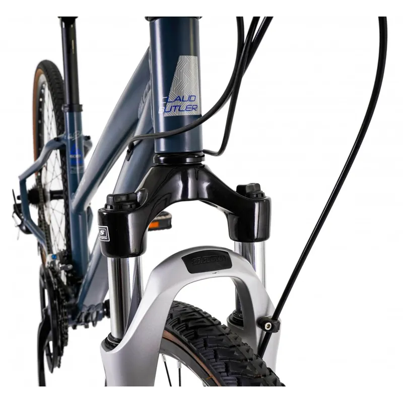 Claud Butler Explorer 3.0 Low Step Women's Hybrid Bike - Grey-2