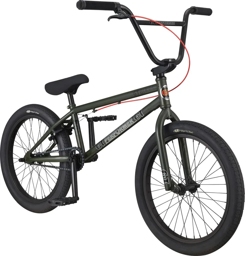 GT Performer Conway 21 Inch 2023 BMX Bike - Green-1