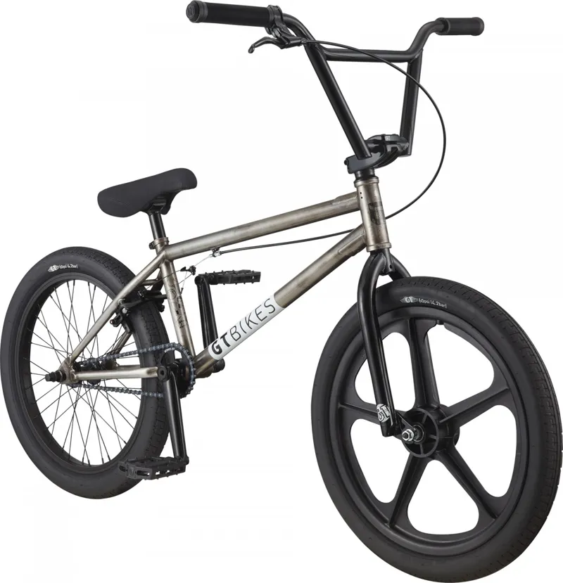 GT Team Roskelley 2023 BMX Bike - Raw-1