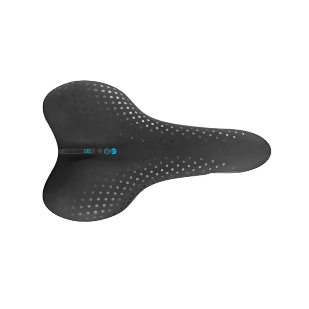 uPRISE Bikes Selle San Marco Bioaktive Trekking Gel Comfort Saddle - Black | Price match, 365 day return s, 18-Month Warranty, Finance Available & Free UK Delivery