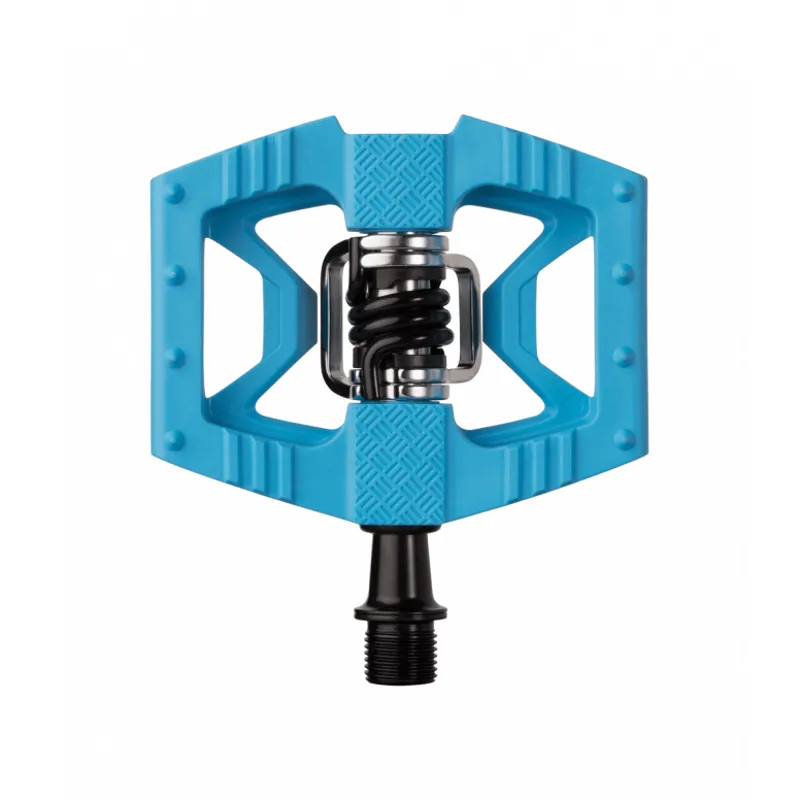 Crank Brothers Double Shot 1 Clipless MTB Pedals - Blue/Black-1