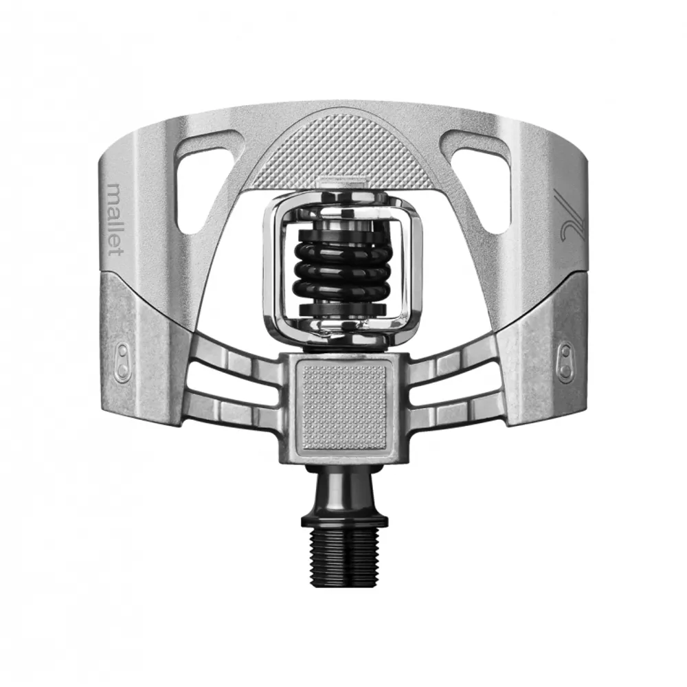 uPRISE Bikes Crank Brothers Mallet 2 Clipless MTB Pedals - Silver | Price match, 365 day return s, 18-Month Warranty, Finance Available & Free UK Delivery