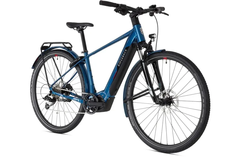 Ridgeback Advance 2 2025 Electric Hybrid Bike - Blue-1