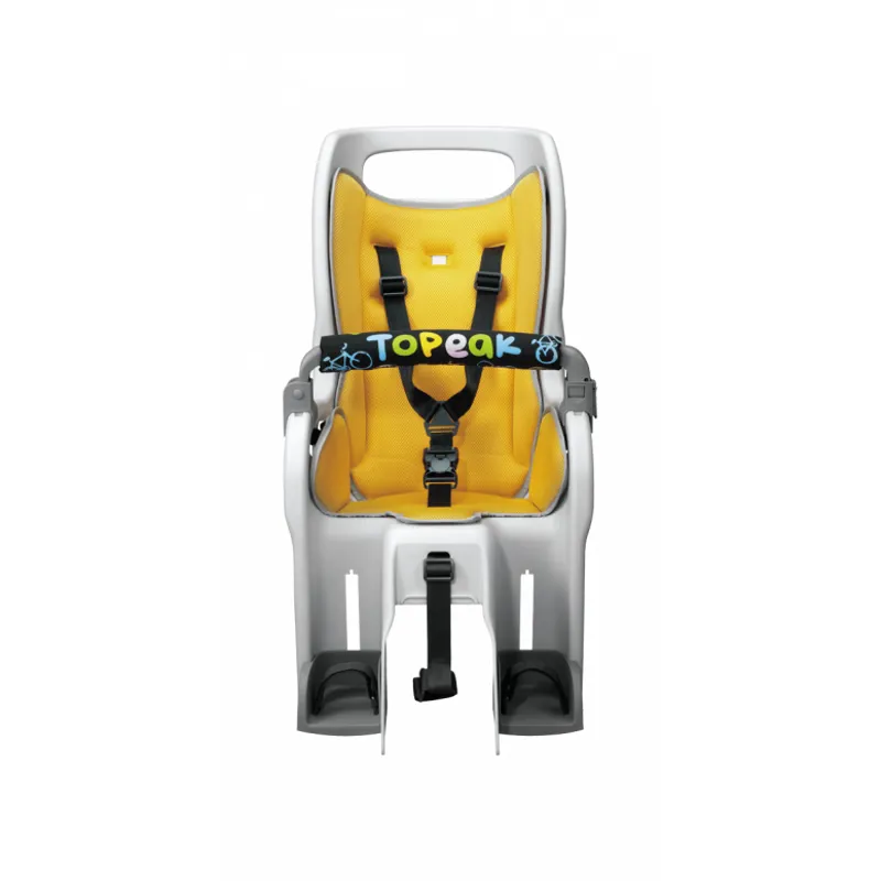 Topeak Babyseat II MTX 2.0 Rack/Childseat - Grey/Yellow Non Disc-1
