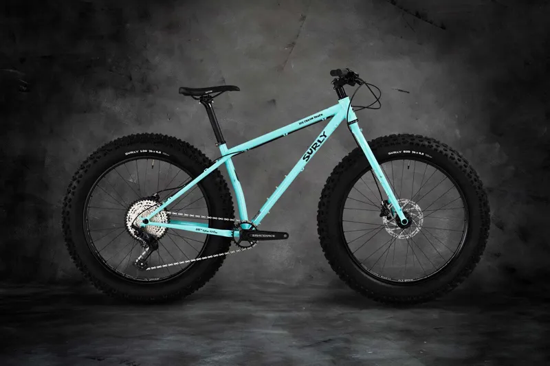 Surly Ice Cream Truck 2023 Fat Bike - Safety Mask Blue-1