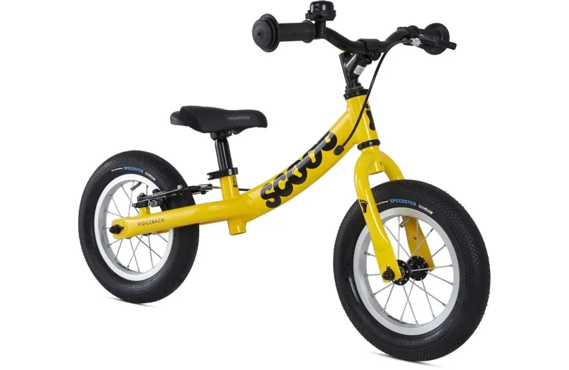 Ridgeback Scoot 2024 Balance Bike - Yellow-1