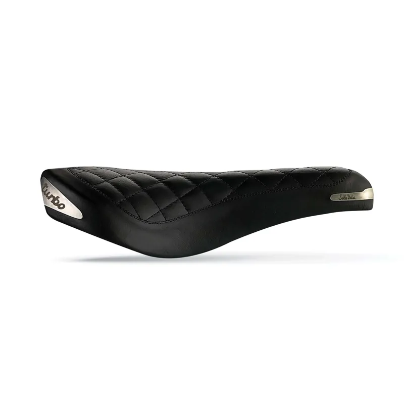 Selle Italia Turbo Bonnie Vintage Saddle - Black-2