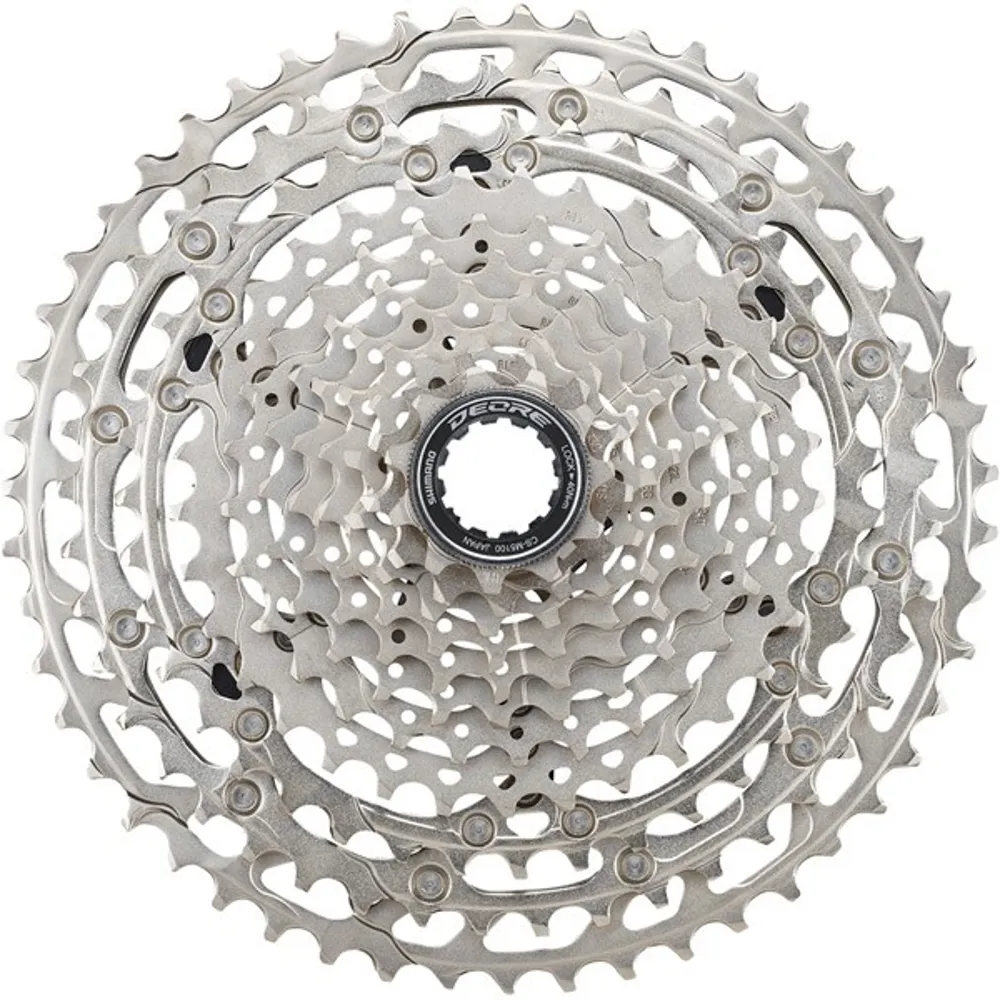 uPRISE Bikes Shimano CS-M5100 Deore 11-speed Cassette - 11-51T | Price match, 365 day return s, 18-Month Warranty, Finance Available & Free UK Delivery