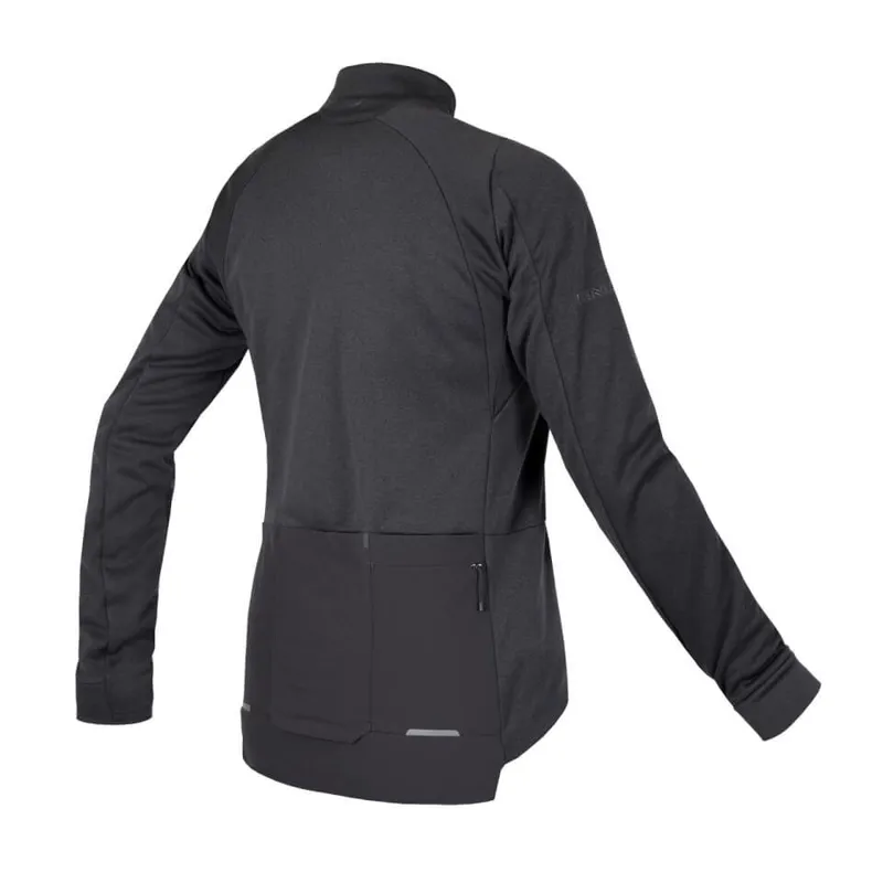 Endura GV500 Women's Long Sleeve Jersey - Black-1