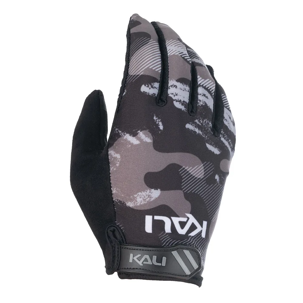 uPRISE Bikes Kali Laguna Long Finger Gloves - Camo Black/Grey | Price match, 365 day return s, 18-Month Warranty, Finance Available & Free UK Delivery
