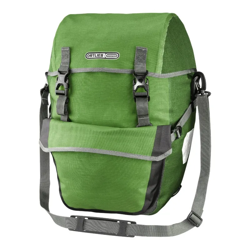 Ortlieb Bike Packer Plus QL2.1 Pannier Bags - 42 Litre - Kiwi/Moss Green-1