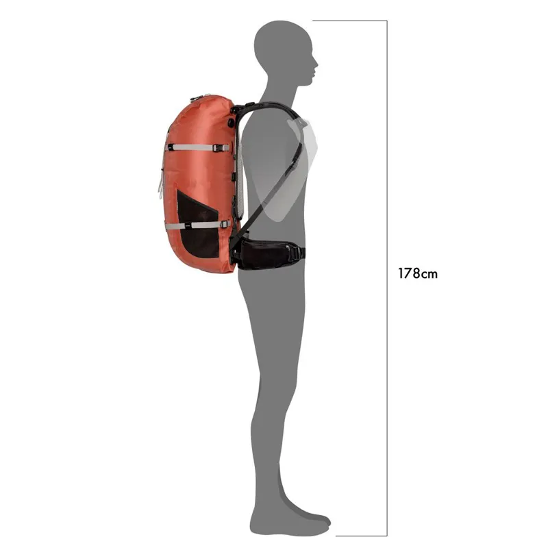Ortlieb Atrack Backpack - 25 Litre - Rooibos-6