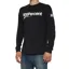 100 Percent Bilto Long Sleeve Men's Casual T-Shirt - Black