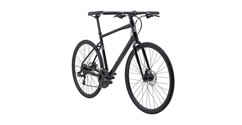 Marin Fairfax 1 2024 Hybrid Bike - Gloss Black-1