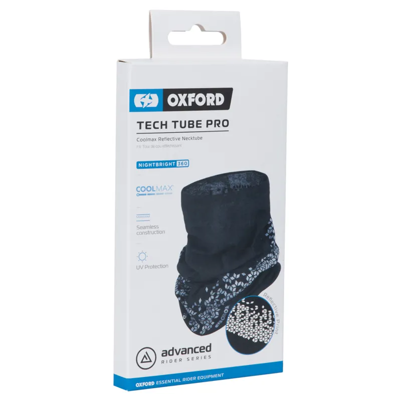 Oxford Tech Tube Pro Coolmax Relex Neck Tube - Black-1