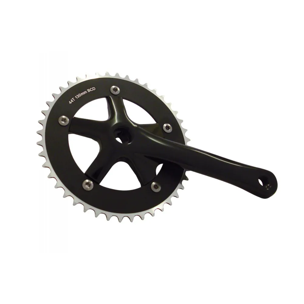 uPRISE Bikes System Ex SystemEx Track Single-Speed Chainset 170mm / 44T - Black | Price match, 365 day return s, 18-Month Warranty, Finance Available & Free UK Delivery