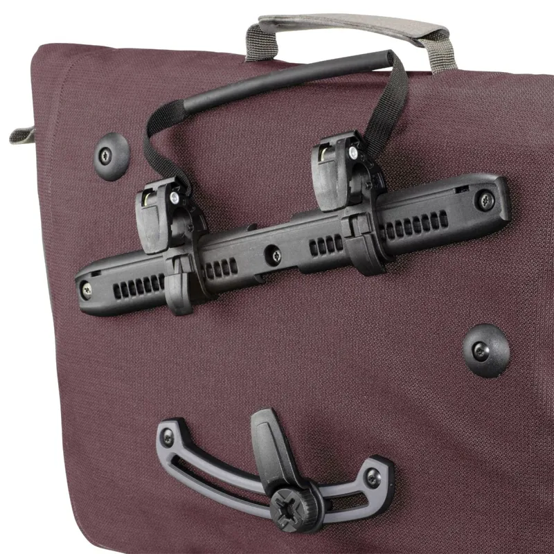 Ortlieb Commuter-Bag Two Urban QL2.1 Single Pannier Bag - 20 Litre - Ash Rose-4