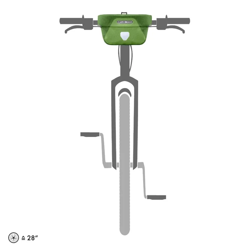 Ortlieb Ultimate Six Plus Handlebar Bag - 5 Litre - Kiwi/Moss Green-4